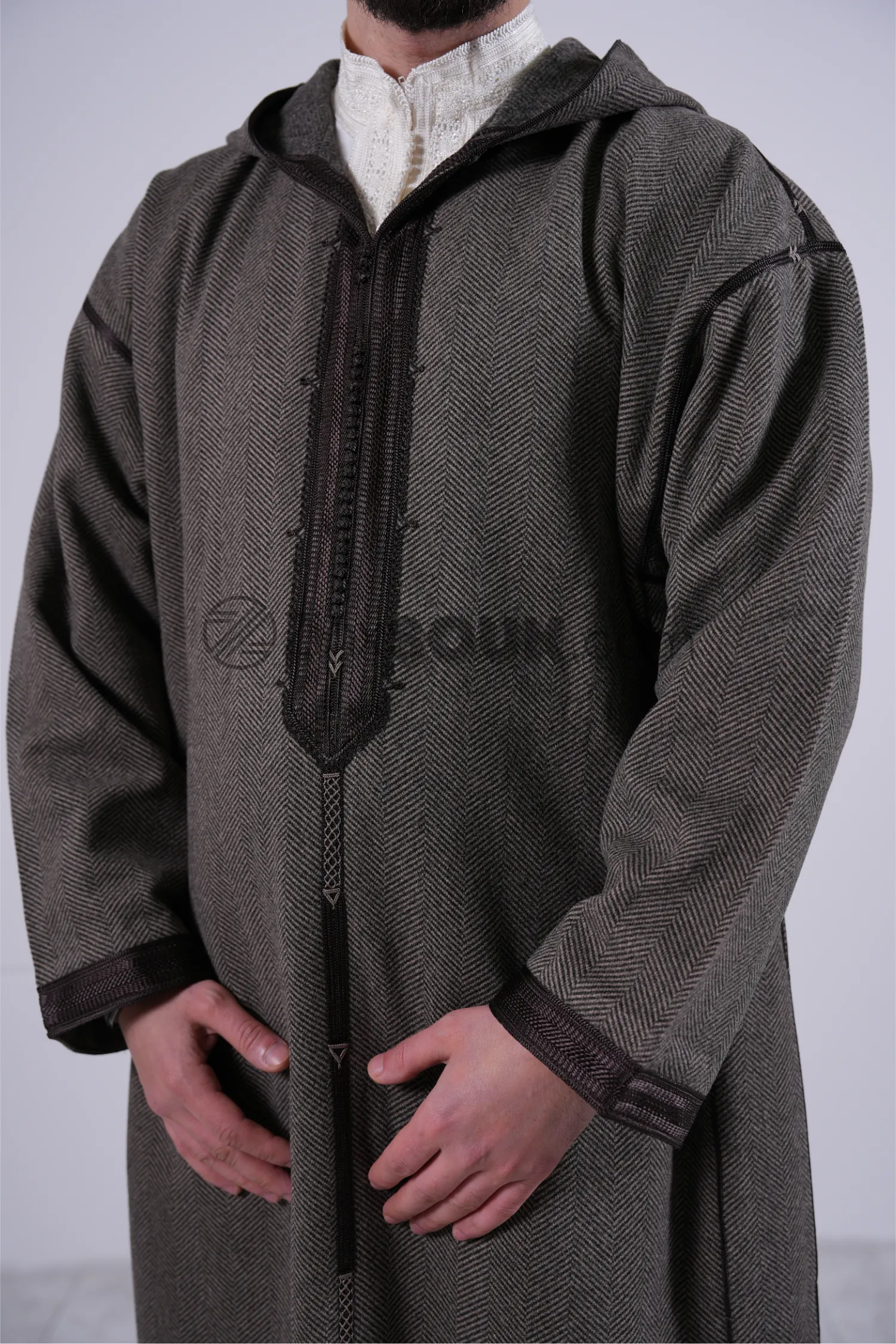 Djellaba brown handmade