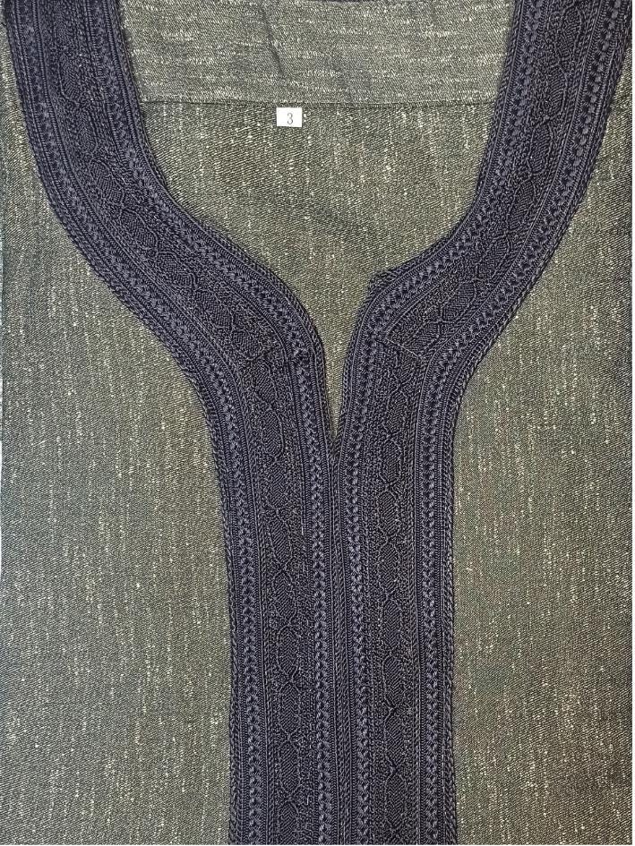 Moroccan Gandoura, Jubbah Djellaba Kaftan Eid Ramadan Kandura Kamees Men Moroccan Style - Image 8