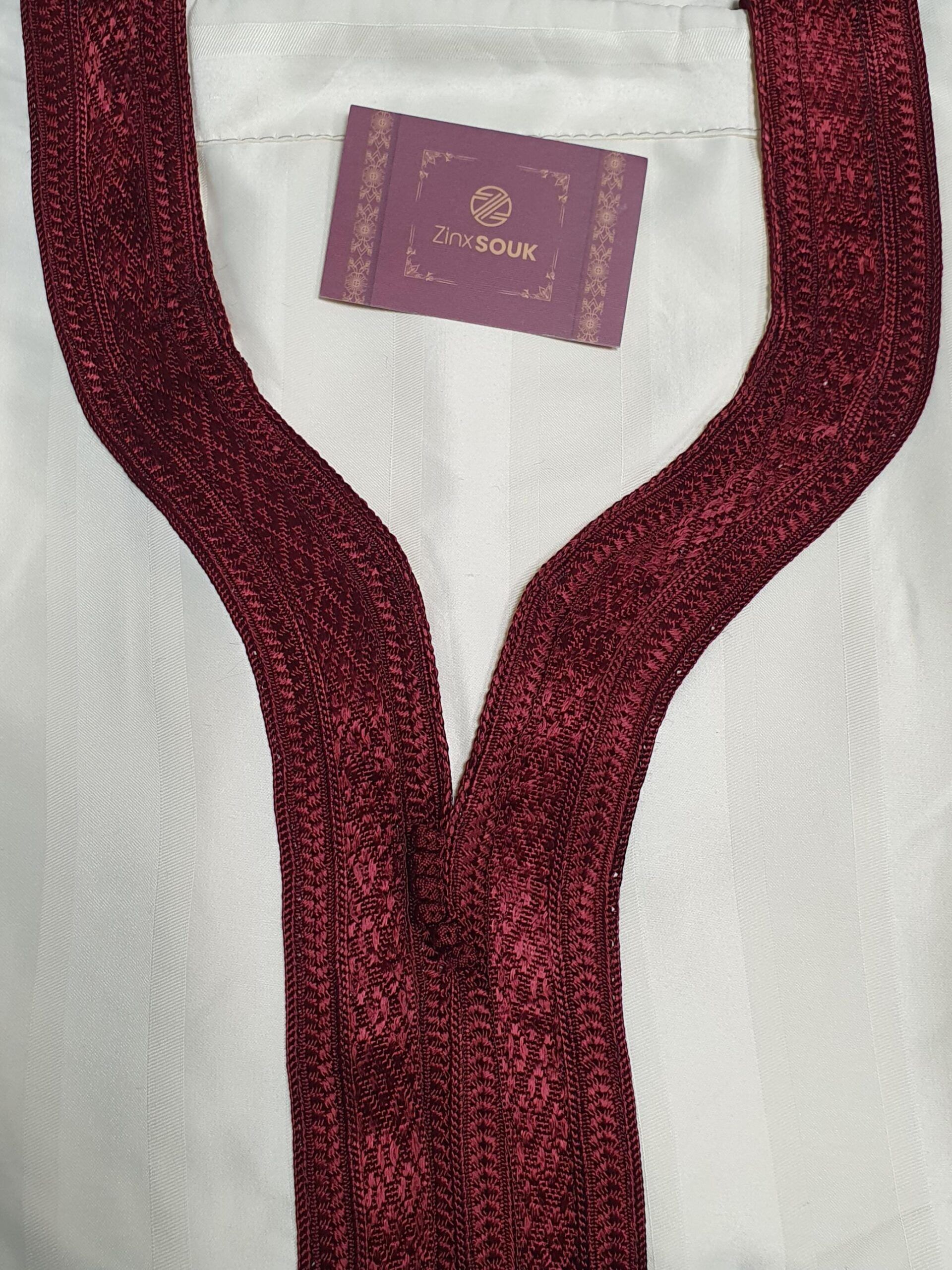 Moroccan Gandoura, Jubbah Djellaba Kaftan Eid Ramadan Kandura Kamees Men Moroccan Style - Image 10